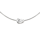 Dorsey - 14K ROWE PEAR-CUT COLLAR IN 7 CTS LAB DIAMOND