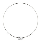 Dorsey - 14K ROWE PEAR-CUT COLLAR IN 7 CTS LAB DIAMOND