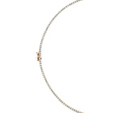 Dorsey - 14K MOSS RIVIÈRE NECKLACE IN 1.8MM LAB DIAMOND