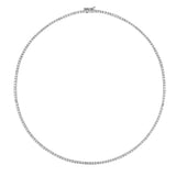 Dorsey - 14K MOSS RIVIÈRE NECKLACE IN 1.8MM LAB DIAMOND