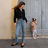 DÔEN - DIANA CROP JEAN -- MARILLET WASH