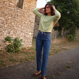 DÔEN - DIANA CROP JEAN -- ROUSSEAU WASH