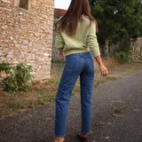 DÔEN - DIANA CROP JEAN -- ROUSSEAU WASH