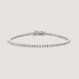 Kinn - Classic Diana Tennis Bracelet 2.90ctw White Gold