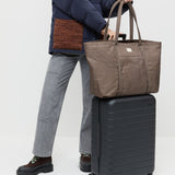 Loeffler Randall - Dina Brown/Black Check Travel Tote