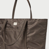Loeffler Randall - Dina Brown/Black Check Travel Tote