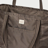 Loeffler Randall - Dina Brown/Black Check Travel Tote