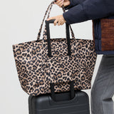 Loeffler Randall - Dina Brown/Leopard Travel Tote