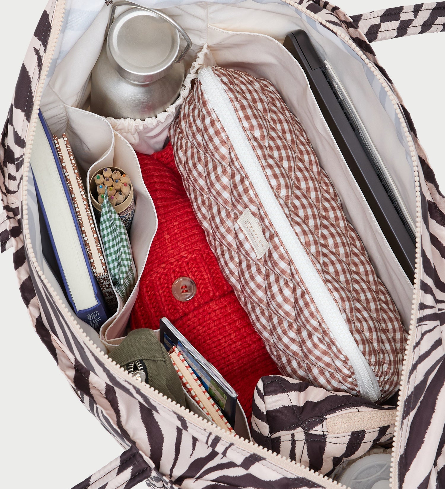 Loeffler Randall - Dina Zebra Travel Tote