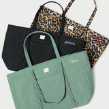 Loeffler Randall - Dina Brown/Black Check Travel Tote