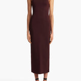 Khaite - Dixi Dress in Almandine