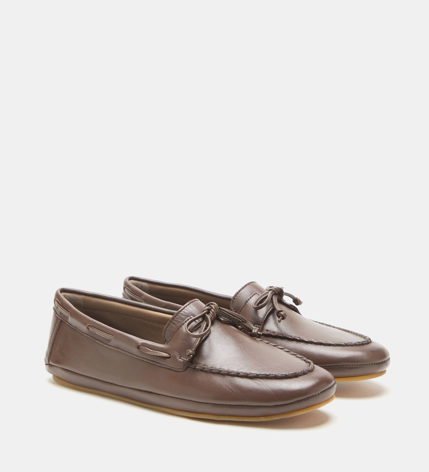 Le Monde Beryl - Driver Moccasin Shearling / Sigaro Leather