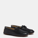 Le Monde Beryl - Driver Moccasin / Black Leather