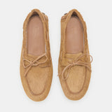 Le Monde Beryl - Driver Moccasin / Chestnut Calf Hair