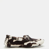 Le Monde Beryl - Driver Moccasin / Cow Calf Hair