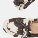 Le Monde Beryl - Driver Moccasin / Cow Calf Hair