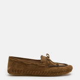 Le Monde Beryl - Driver Moccasin Woven / Taupe Suede