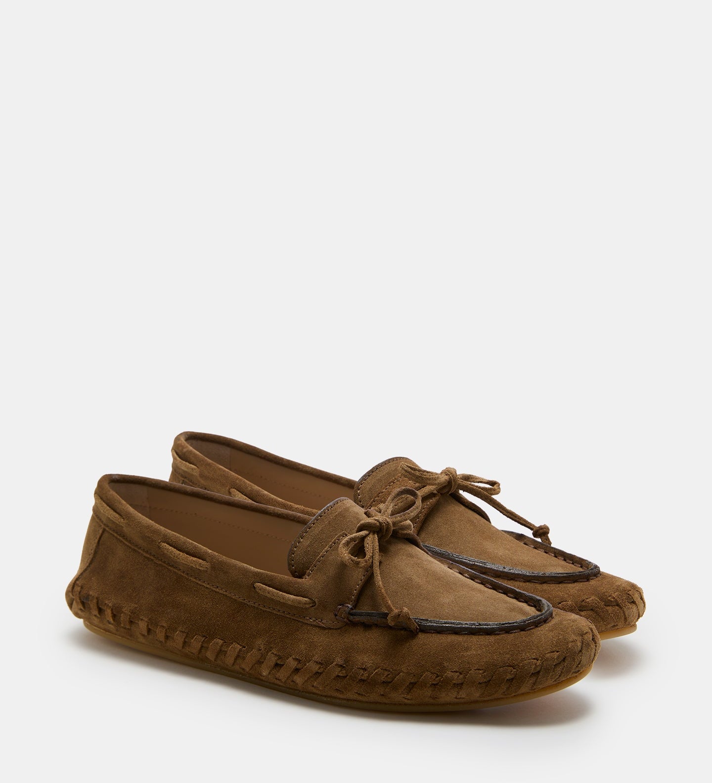 Le Monde Beryl - Driver Moccasin Woven / Taupe Suede