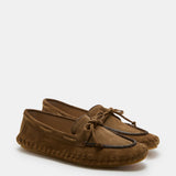Le Monde Beryl - Driver Moccasin Woven / Taupe Suede