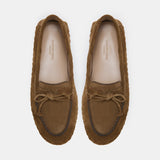 Le Monde Beryl - Driver Moccasin Woven / Taupe Suede