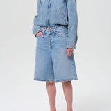 Agolde - Nile Denim Blouson Jacket in Space