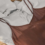 DOEN - LONG DEEP V - NECK SLIP