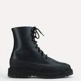 Le Monde Beryl - Dolomite Boot / Black Leather Shearling