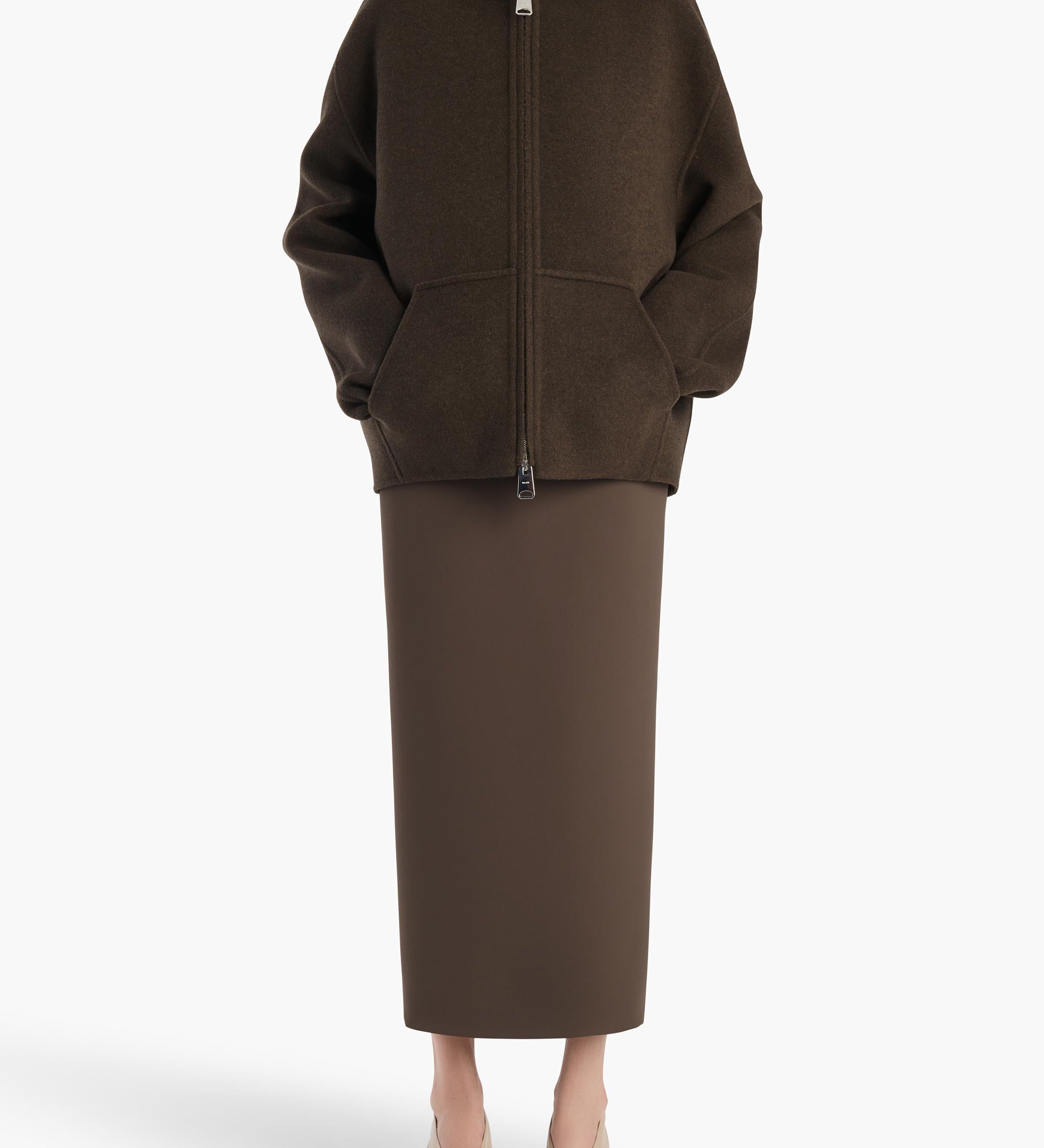 Khaite - Dolem Jacket in Army Melange