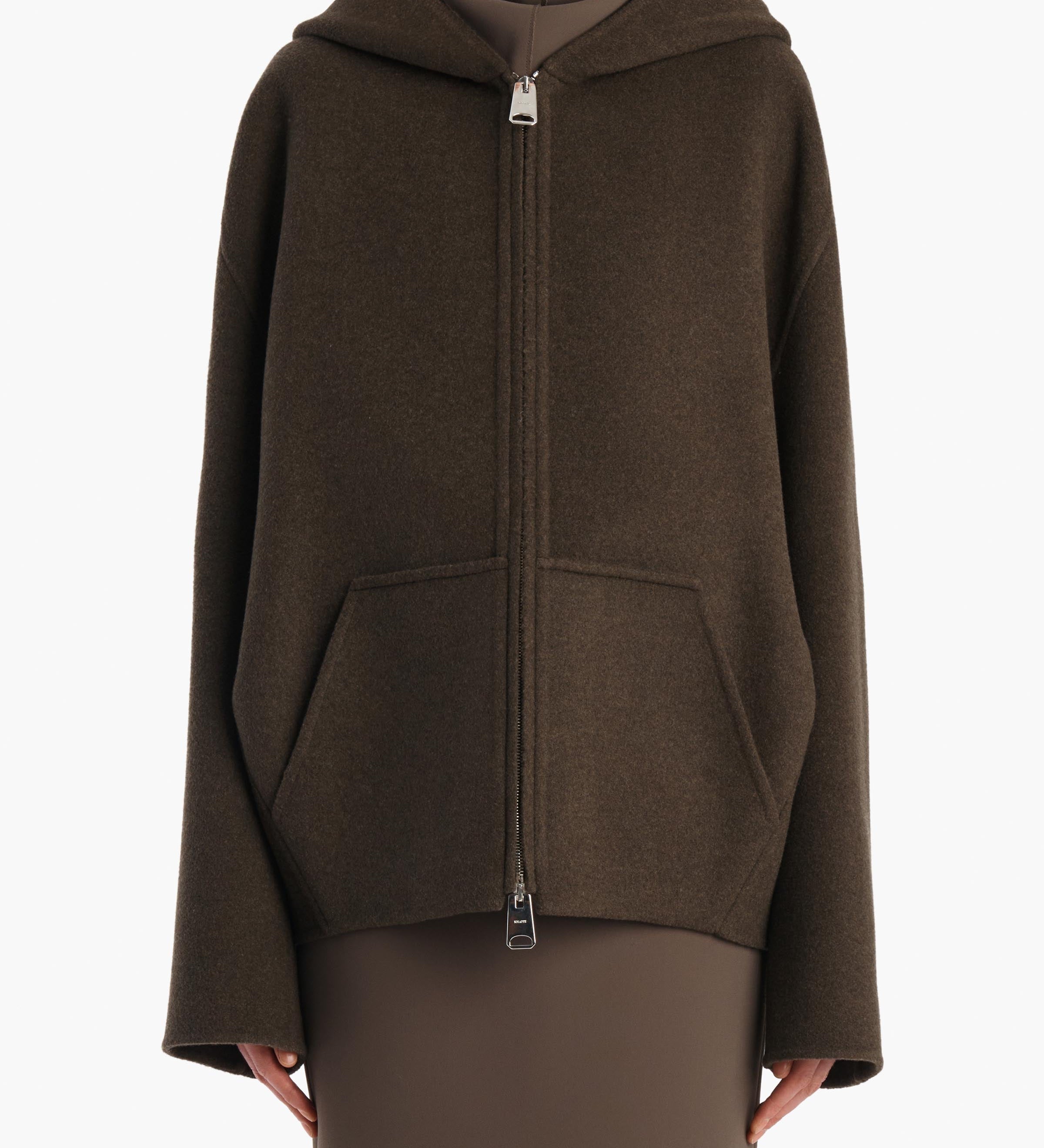 Khaite - Dolem Jacket in Army Melange