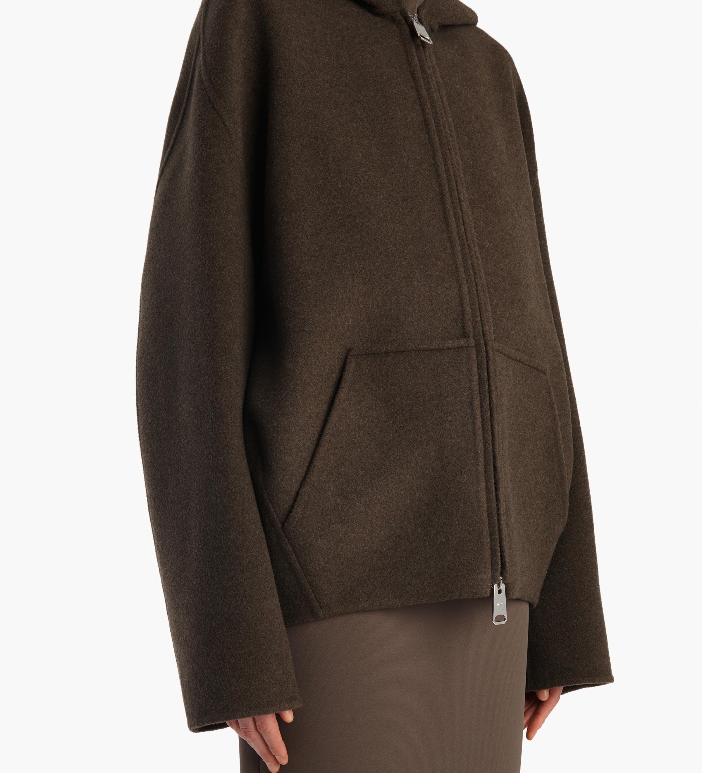 Khaite - Dolem Jacket in Army Melange