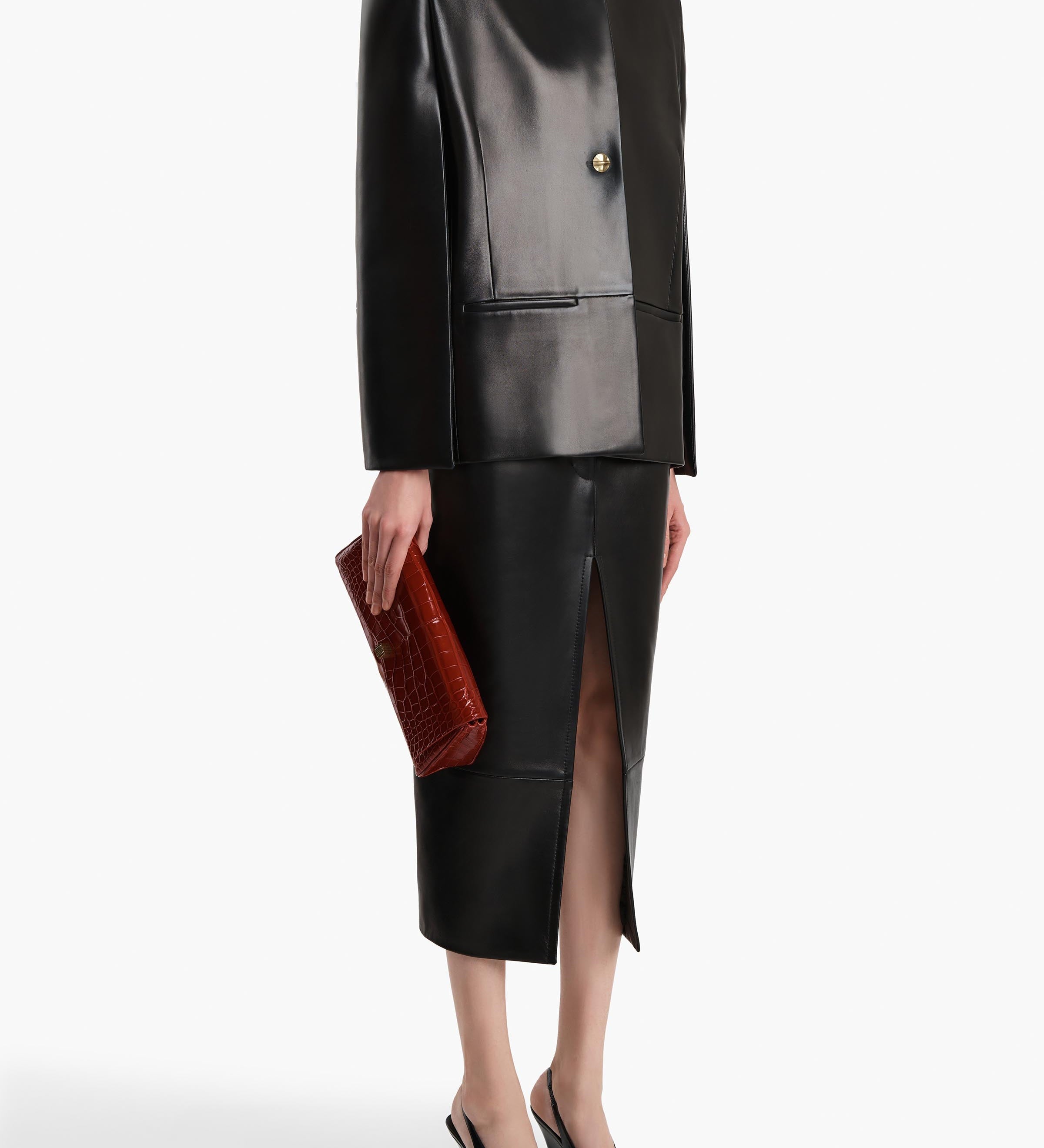 Khaite - Dolso Jacket in Black Leather