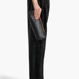 Khaite - Donna Evening Clutch in Black Leather