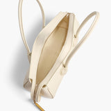 Khaite - Donna Shoulder Bag in Cream Leather