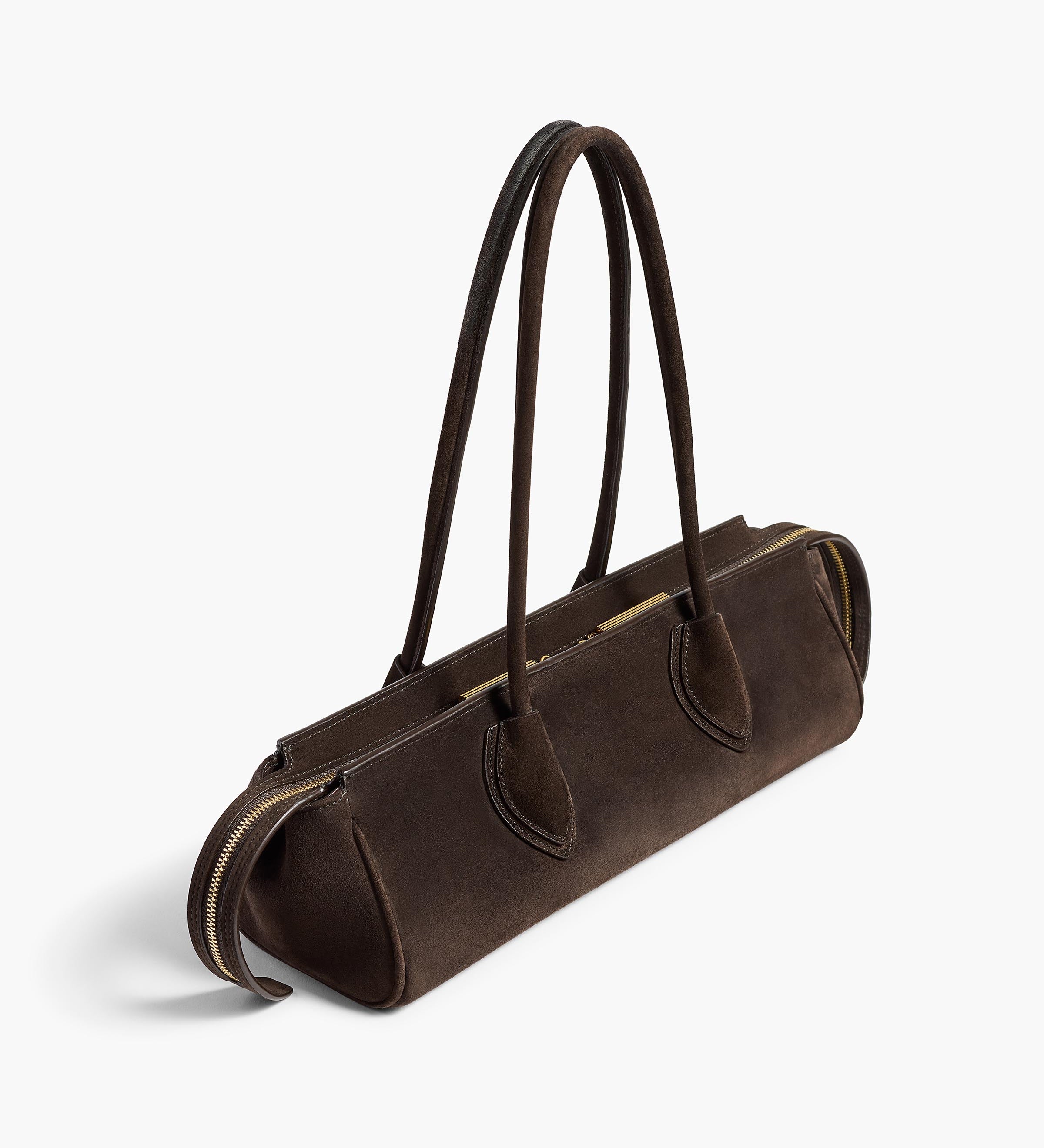 Khaite - Donna Shoulder Bag in Ebano
