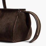 Khaite - Donna Shoulder Bag in Ebano