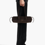 Khaite - Donna Shoulder Bag in Ebano