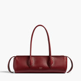 Khaite - Donna Shoulder Bag in Oxblood Leather