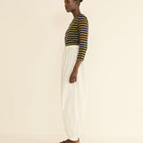 DOEN - DONNIE TEE - - NAVY BRETON STRIPE