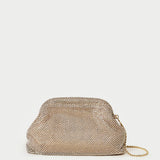 Loeffler Randall - Doreen Gold Diamanté Frame Pouch