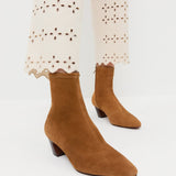 Loeffler Randall - Doria Cacao Suede Ankle Boot