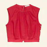 DÔEN - DORIS TOP -- SCARLET
