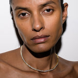 DORSEY PRINCESS-CUT RIVIÈRE NECKLACE IN MOISSANITE
