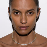 DORSEY PRINCESS-CUT RIVIÈRE NECKLACE IN MOISSANITE
