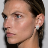 Dorsey - PETITE CRAWFORD EARRINGS IN LAB WHITE SAPPHIRE