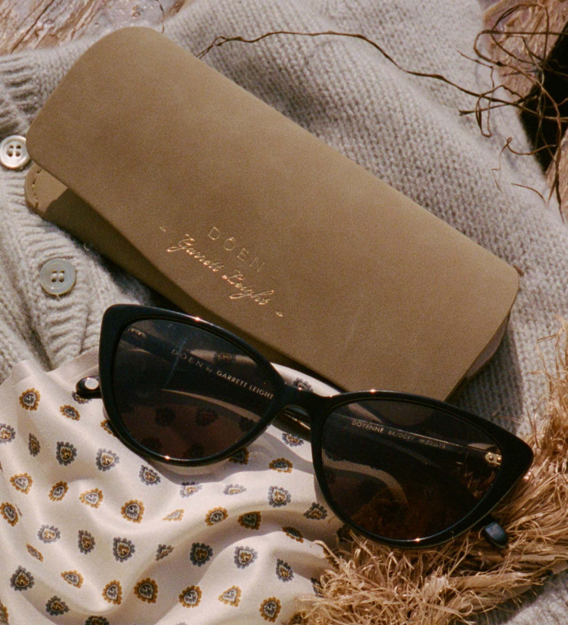 DOEN - DÔEN BY GARRETT LEIGHT DOYENNE SUNGLASSES