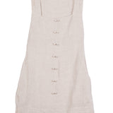 Ciao Lucia - Virginie Oatmeal Linen Dress