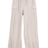 Ciao Lucia - Marceau Oatmeal Linen Pant
