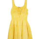 Ciao Lucia - Gianluca Sun Gingham Cotton Dress