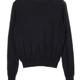 Ciao Lucia - Lacerta Black Sheer Pullover Sweater