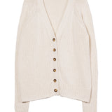Ciao Lucia - Dorado White Cotton Cardigan